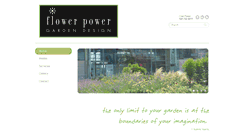 Desktop Screenshot of flowerpowergardendesign.com